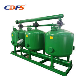 High Flow Rate Automatic Sand Filter 24 - 48 Inch Tank Size Stainless Steel Material