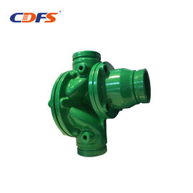 Green Push Pull Backwash Valve 3 Inch Size For Disc Filter Fast Opening Time