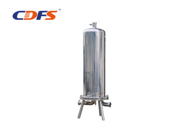 Filtro de la precisión del agua del cartucho de los SS, filtro de presión vertical de 5/10 micrones 