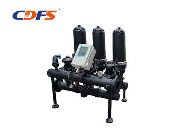 Filtro de discos automático de la presión baja para la barra de la irrigación 2-10 del agua del taller